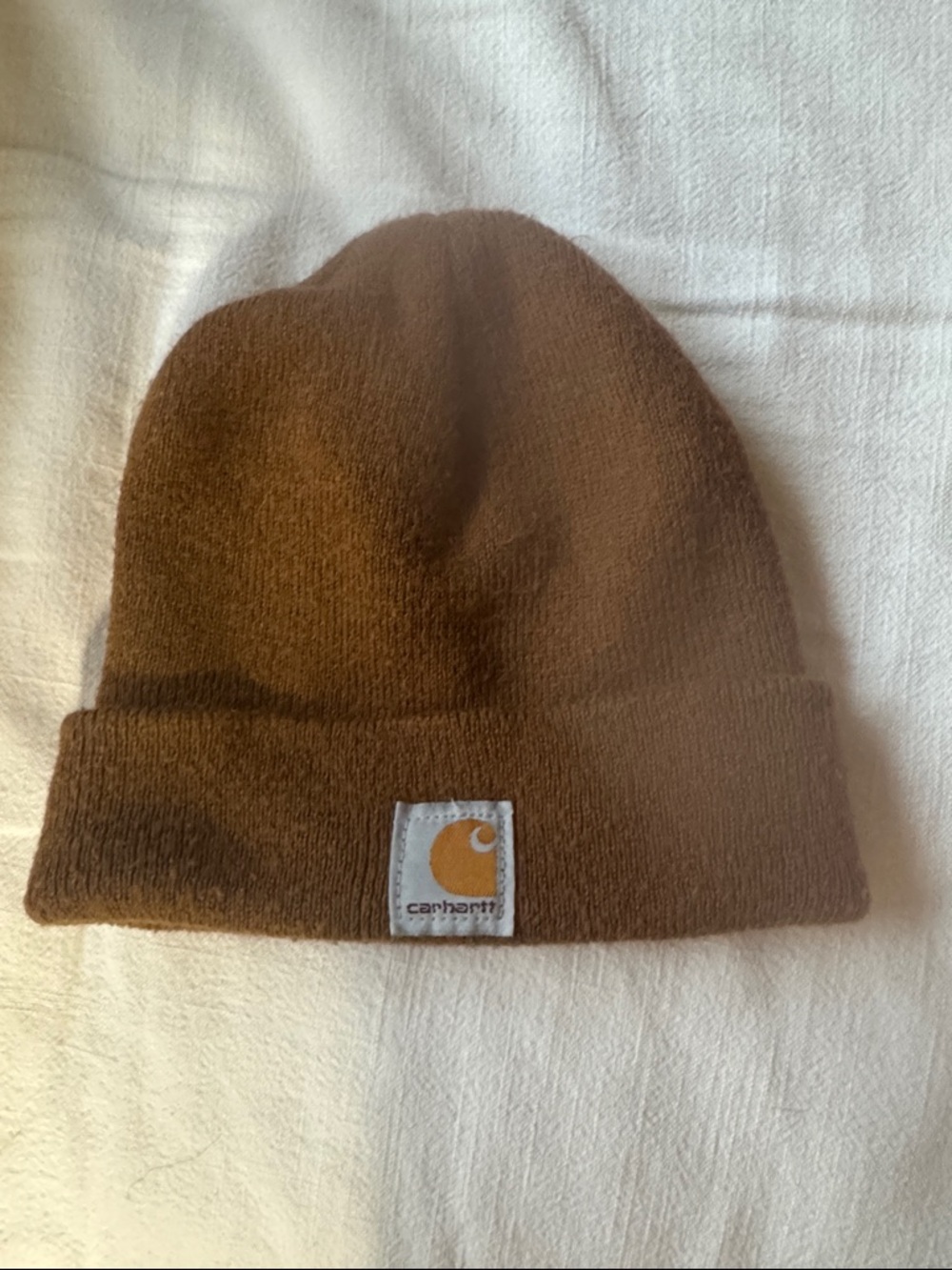 Carhartt Brown Beanie Hat